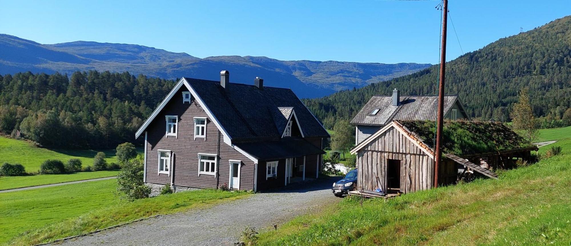 Heggjabygda Gjestegard, Nordfjordeid Eksteriør billede